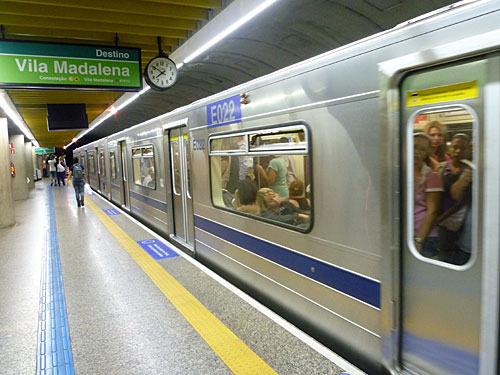 サンパウロの地下鉄